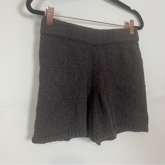 NWOT FREE PEOPLE KNIT CHOCOLATE BROWN SHORTS SIZE SMALL - Picture 11 of 15